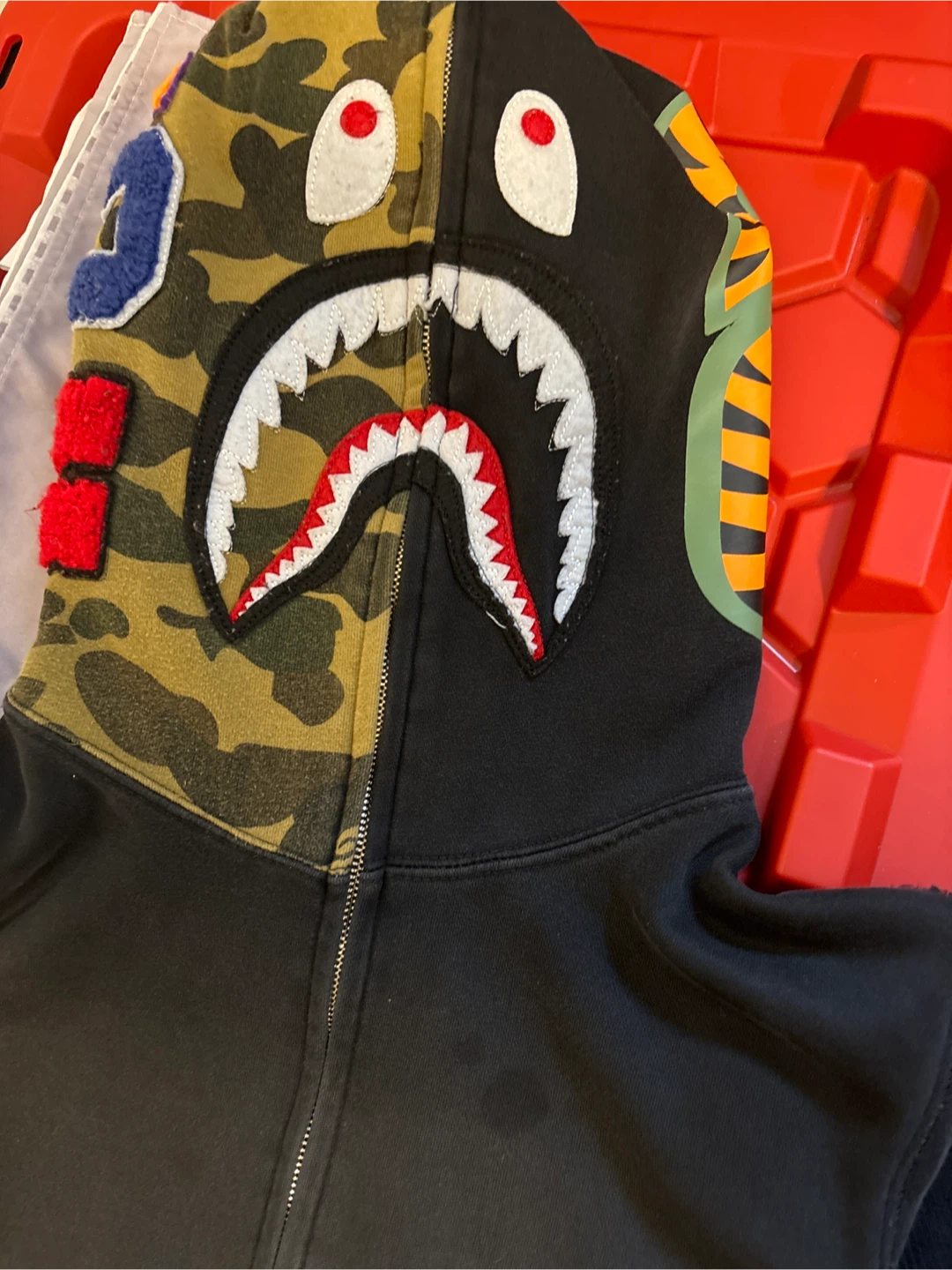 BAPE Full Zip Shark Hoodie