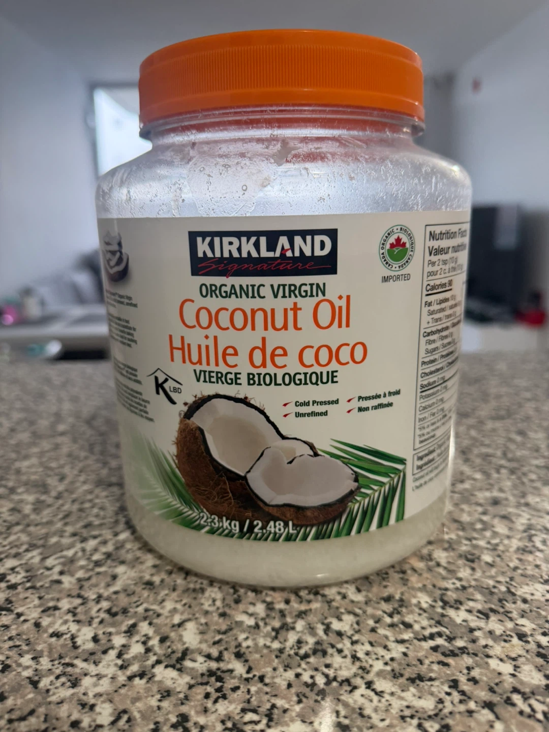 Kirkland Signature Organic Virgin Coconut Oil 2.3kg