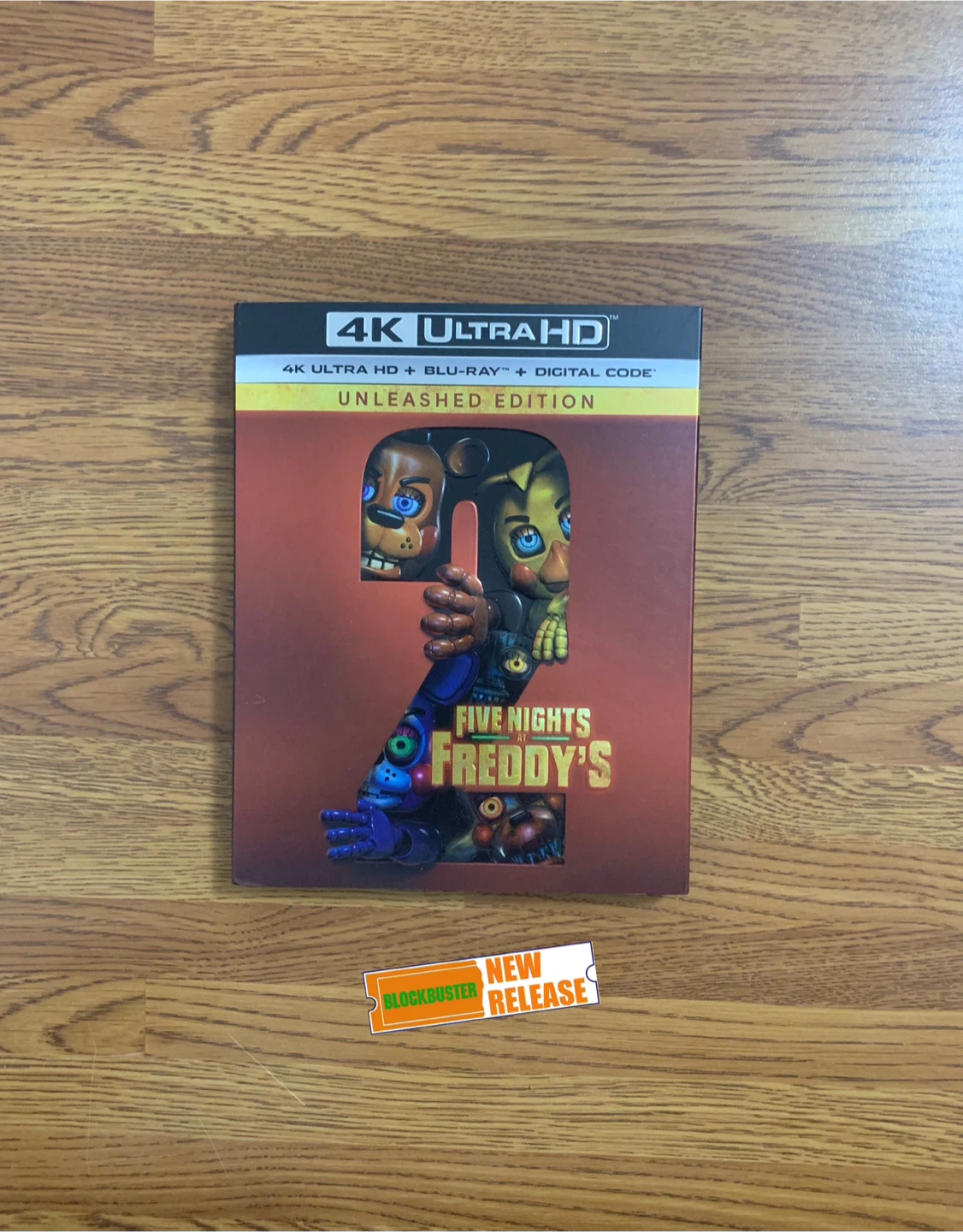 Five Nights at Freddy’s 2 (Unleashed Edition) 4K UHD Blu-ray…
