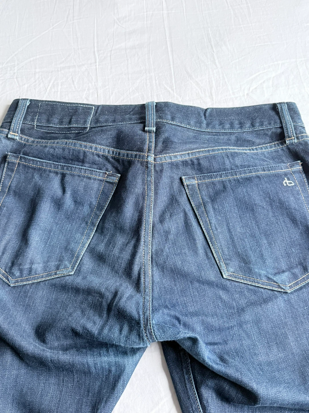 Rag & Bone raw denim Standard Issue Slim Leg Jeans size 30 - photo 5