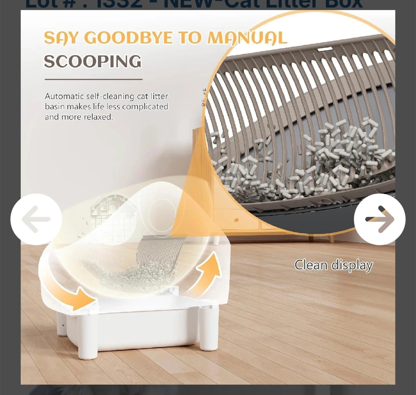NEW Automatic Self-Cleaning Cat Litter Box - photo 4