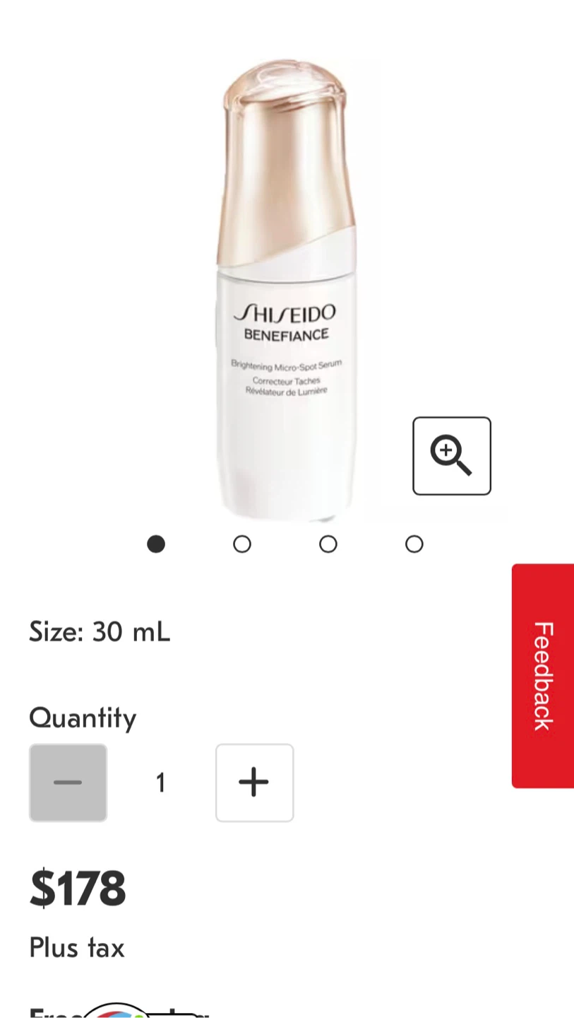 Shiseido Benefiance Brightening Micro-Spot Serum - 30 mL