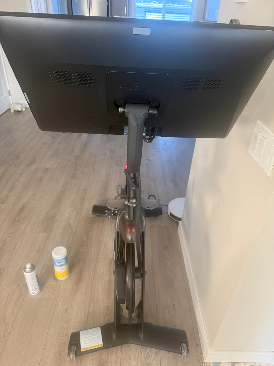 Peloton Bike with Exercise Mat - photo 2