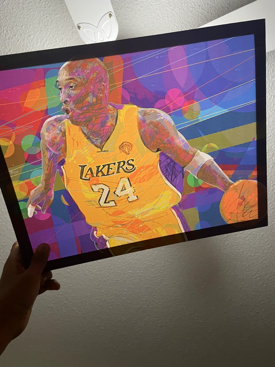 Kobe Bryant Lakers #24 Canvas Art