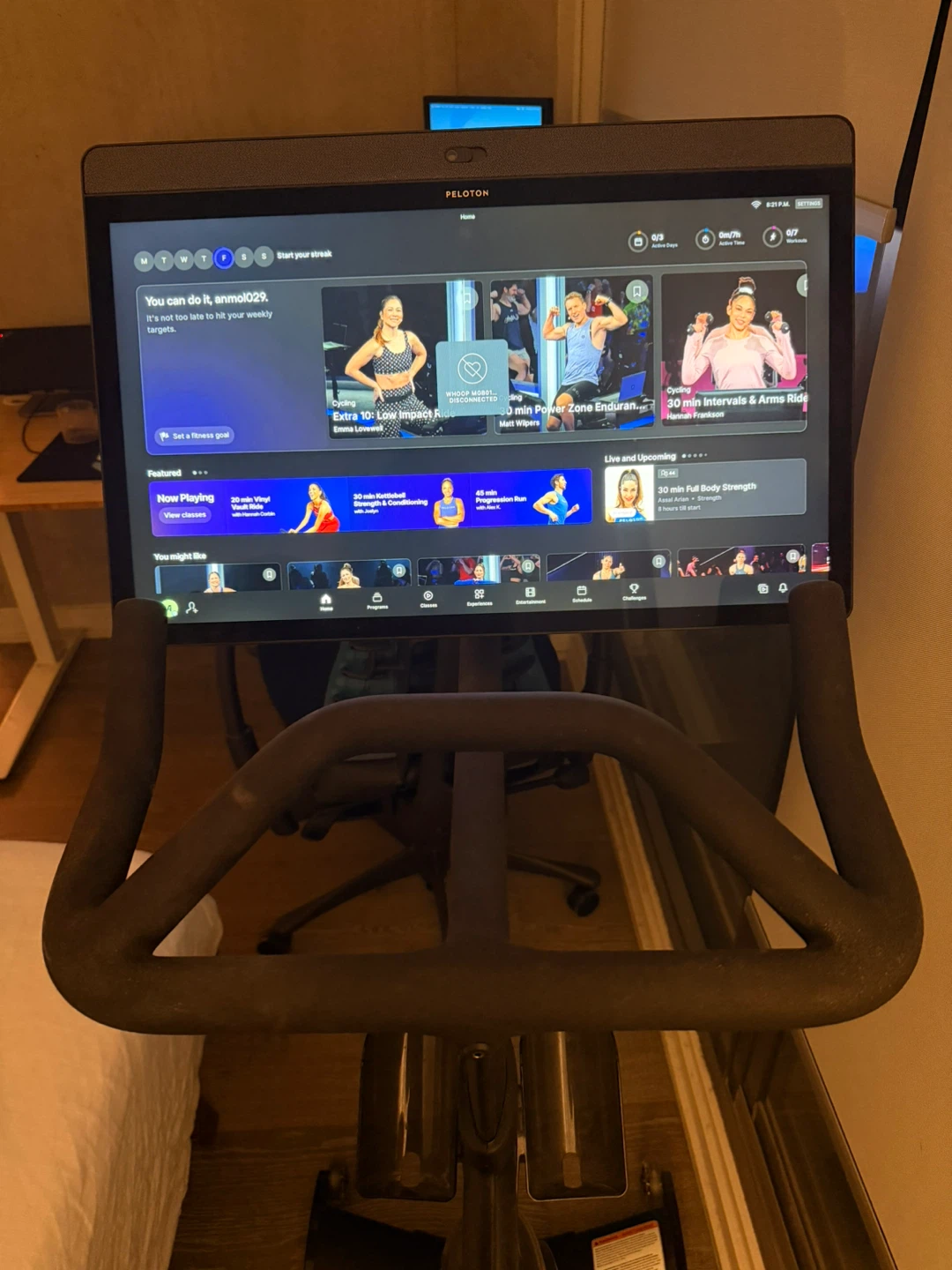 Peloton Bike+ barley used