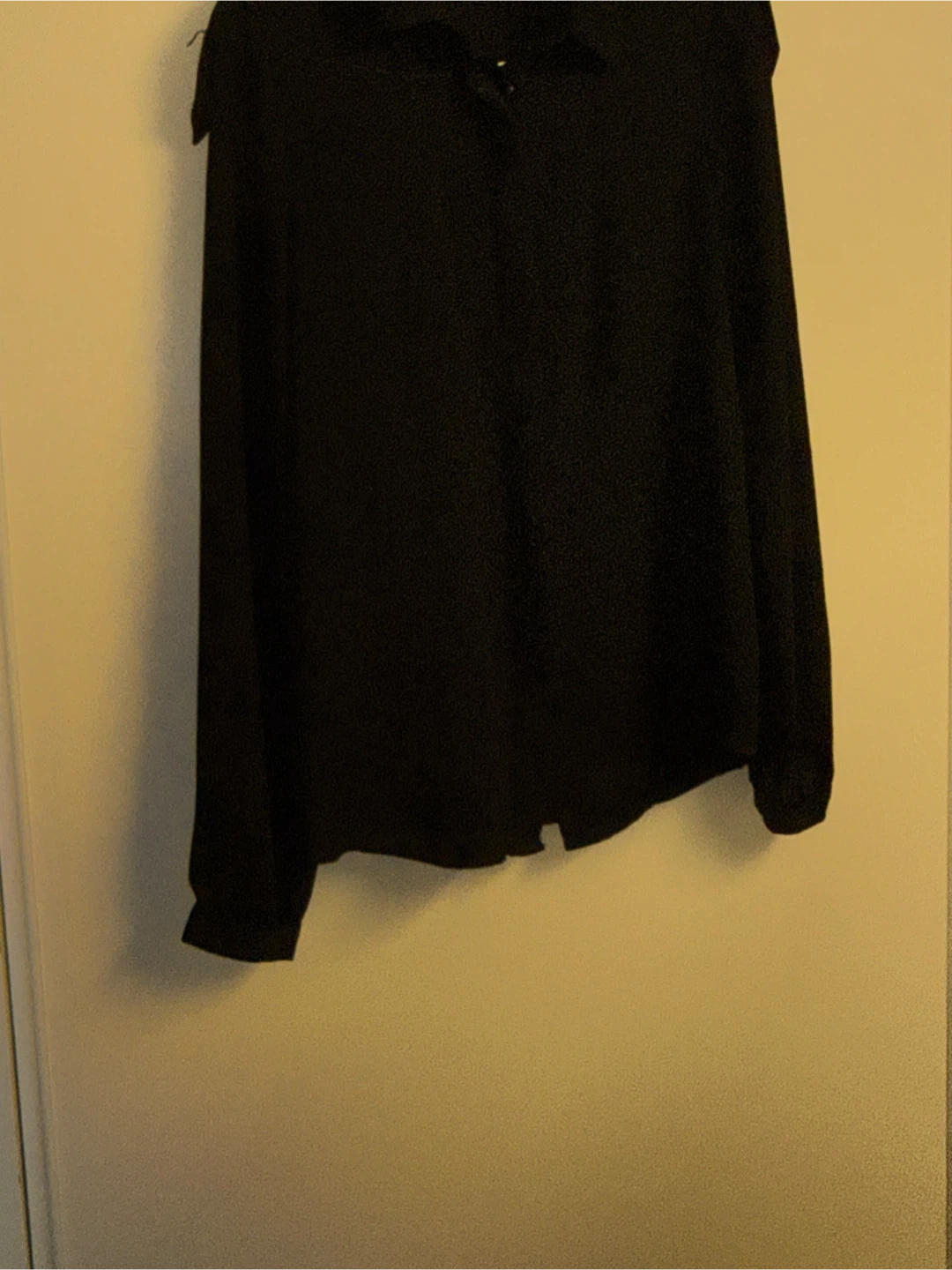 🥕Black Button-Up Blouse - photo 3