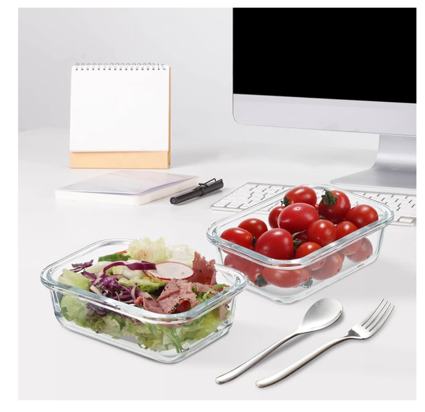 12 Pack Glass Meal Prep Containers - 2.6 Cup - photo 5