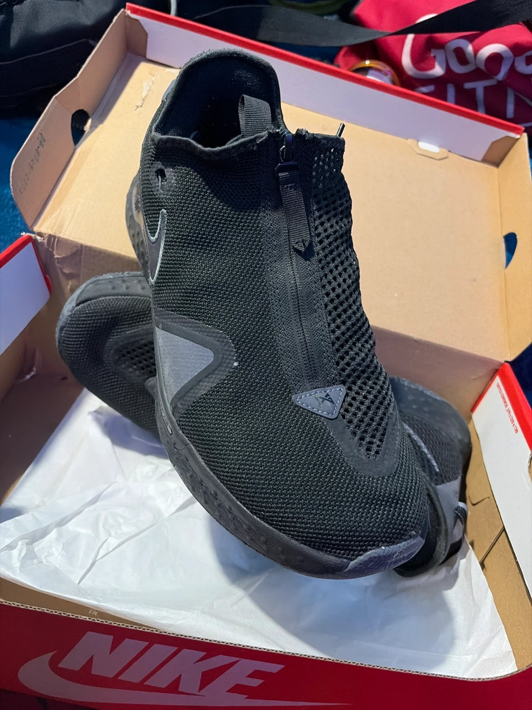 Nike PG 4 Basketball Shoes ( trades accepted) Black size 13 - photo 2