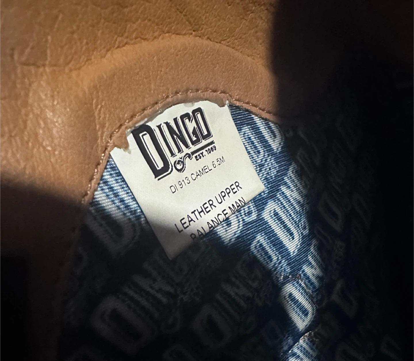 Dingo Leather Cowboy Boots - Camel/Brown - photo 5