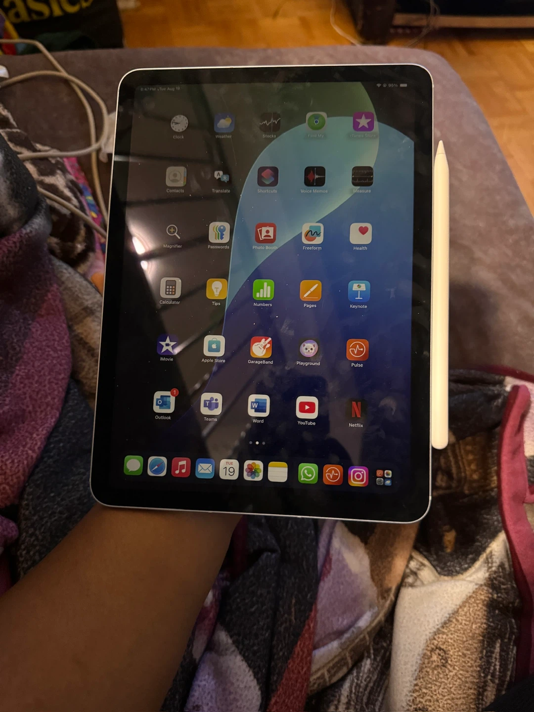 Apple iPad with Apple Pencil