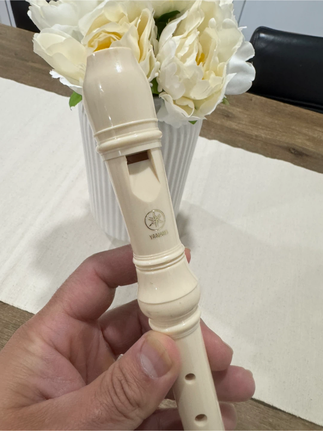 Yamaha Flute Cream Colour