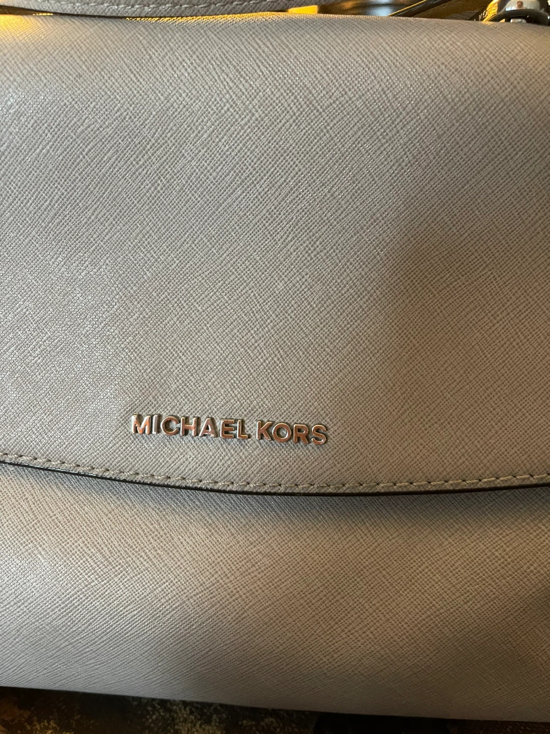 Michael Kors Grey Leather Satchel Handbag - photo 2