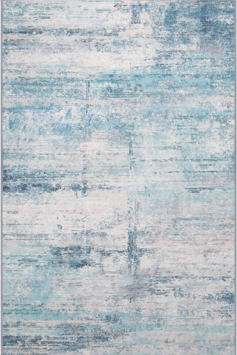 Abstract 4x6 Area Rug Washable Soft Non-Slip - photo 2