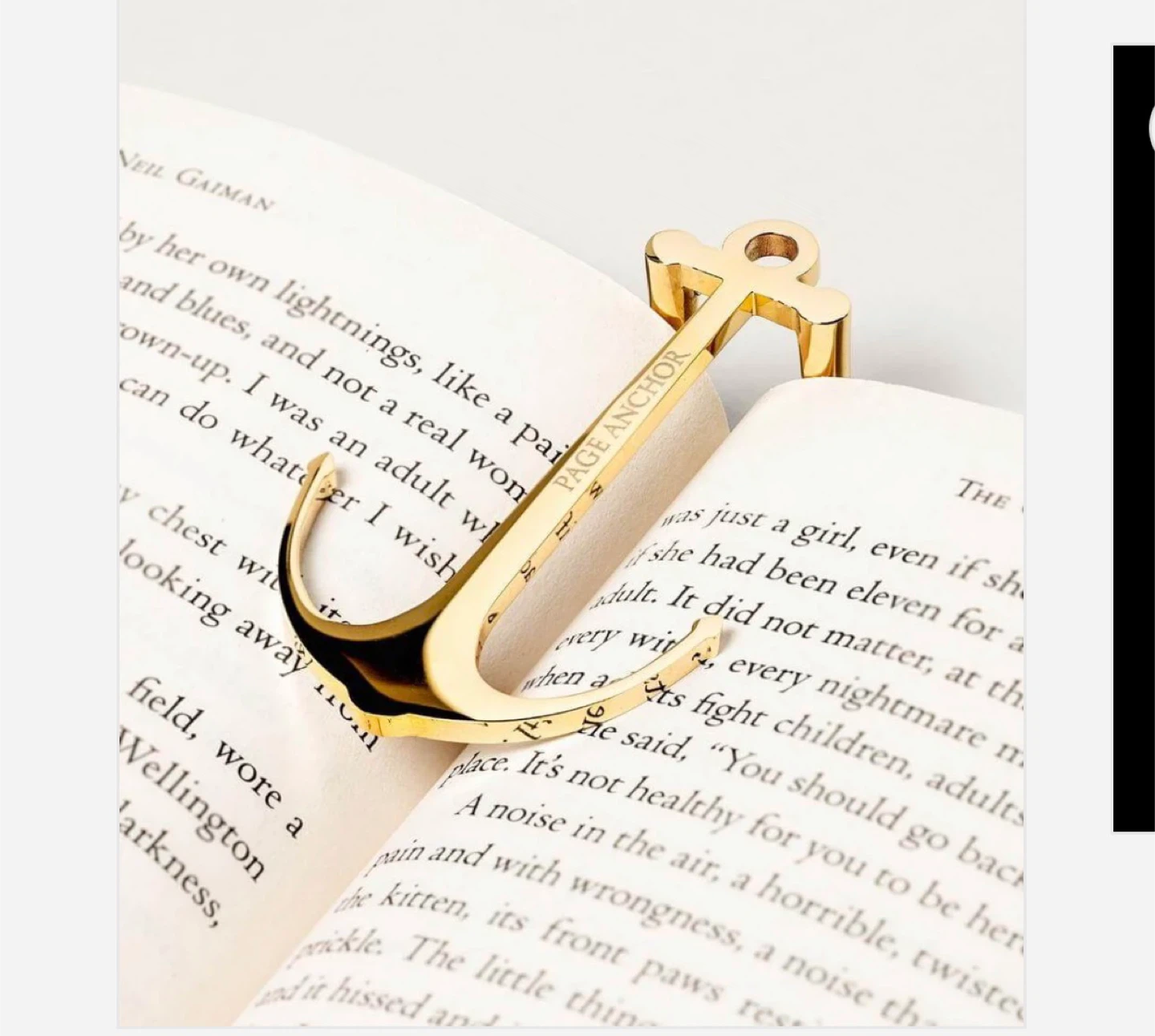 Gold page anchor
