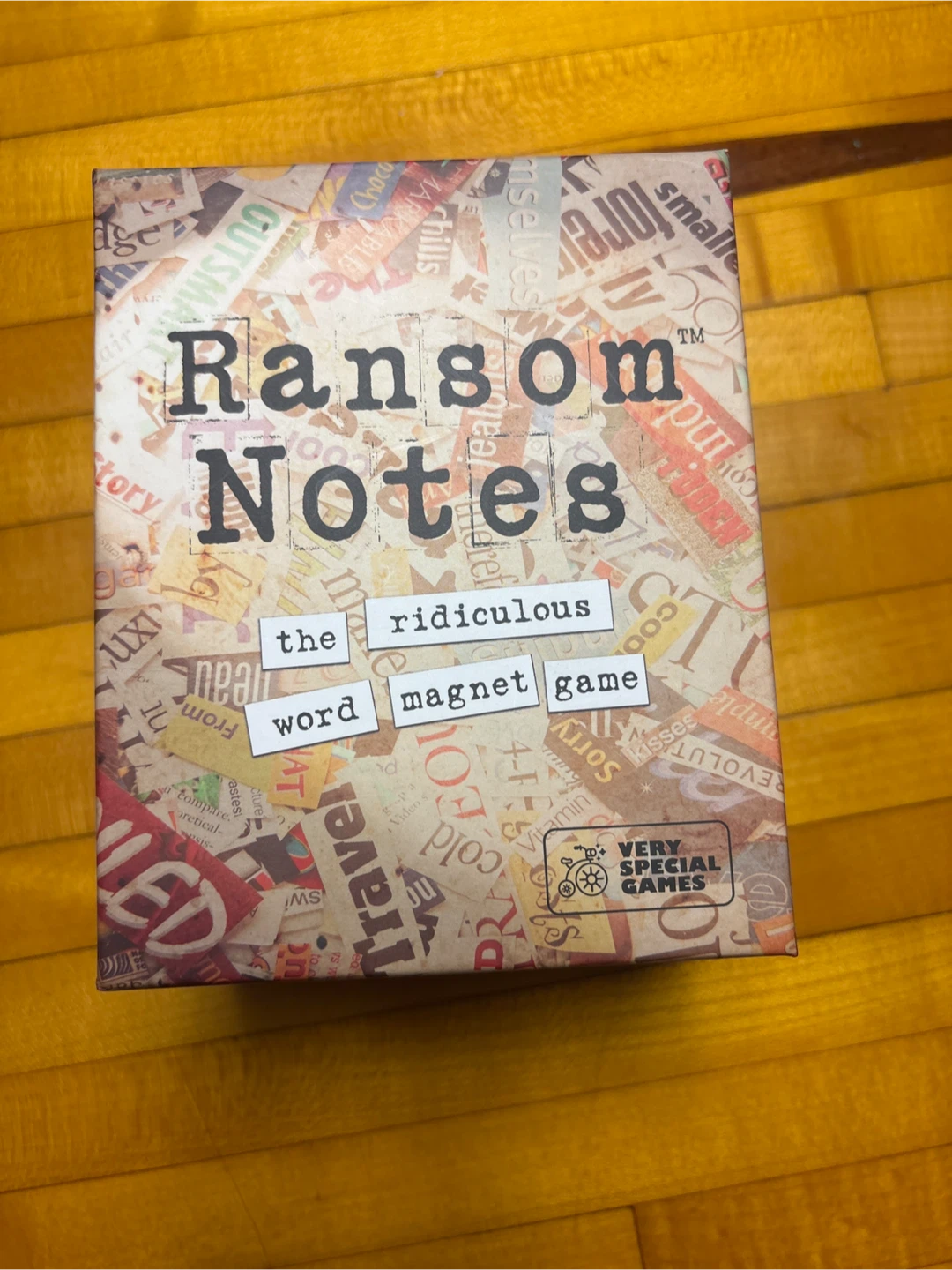 Ransom Notes The Ridiculous Word Magnet Game