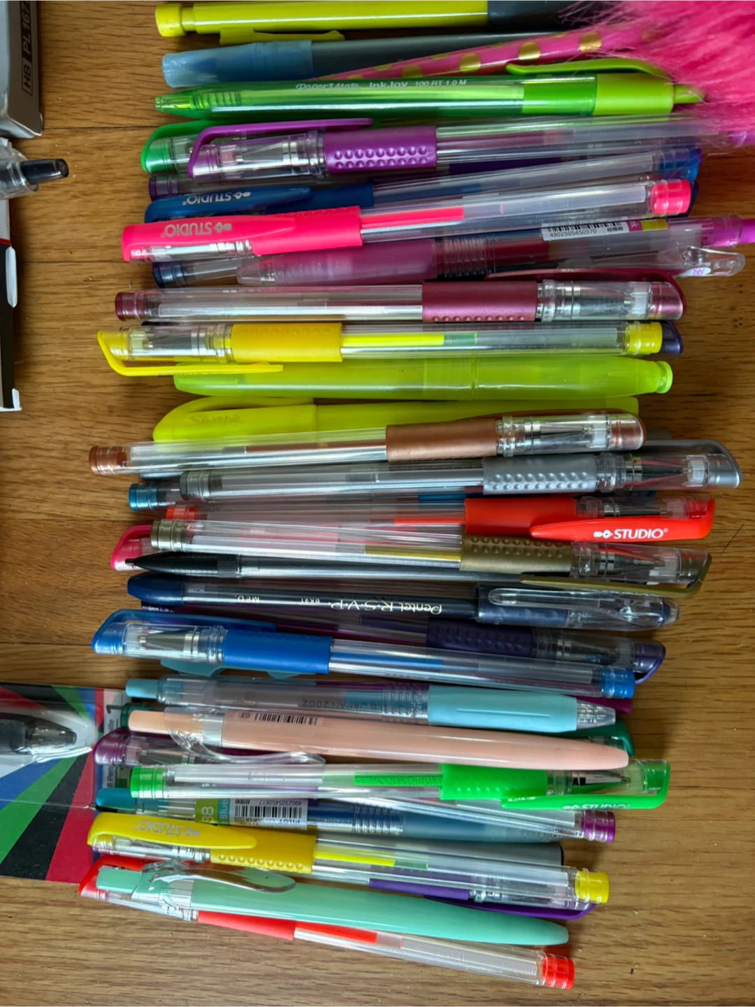 Assorted Ballpoint Pens, Gel Pens, and Highlighters - photo 2