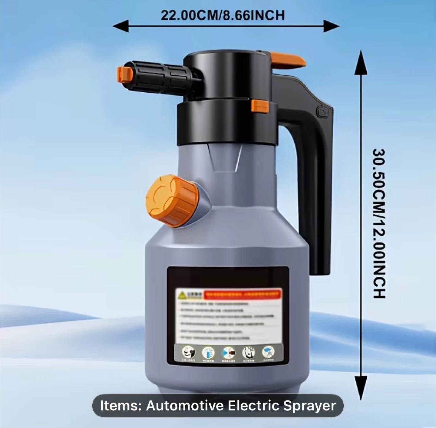 Multi-functional Handheld High-pressure Electric Foam Sprayer
