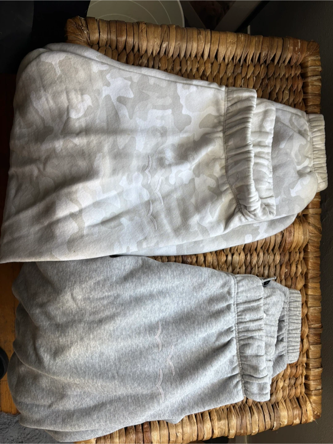 2 pairs of lazy sweat pants
