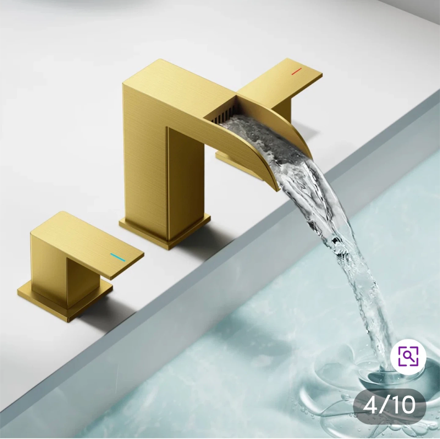Brand new gold 3 hole faucet - photo 4