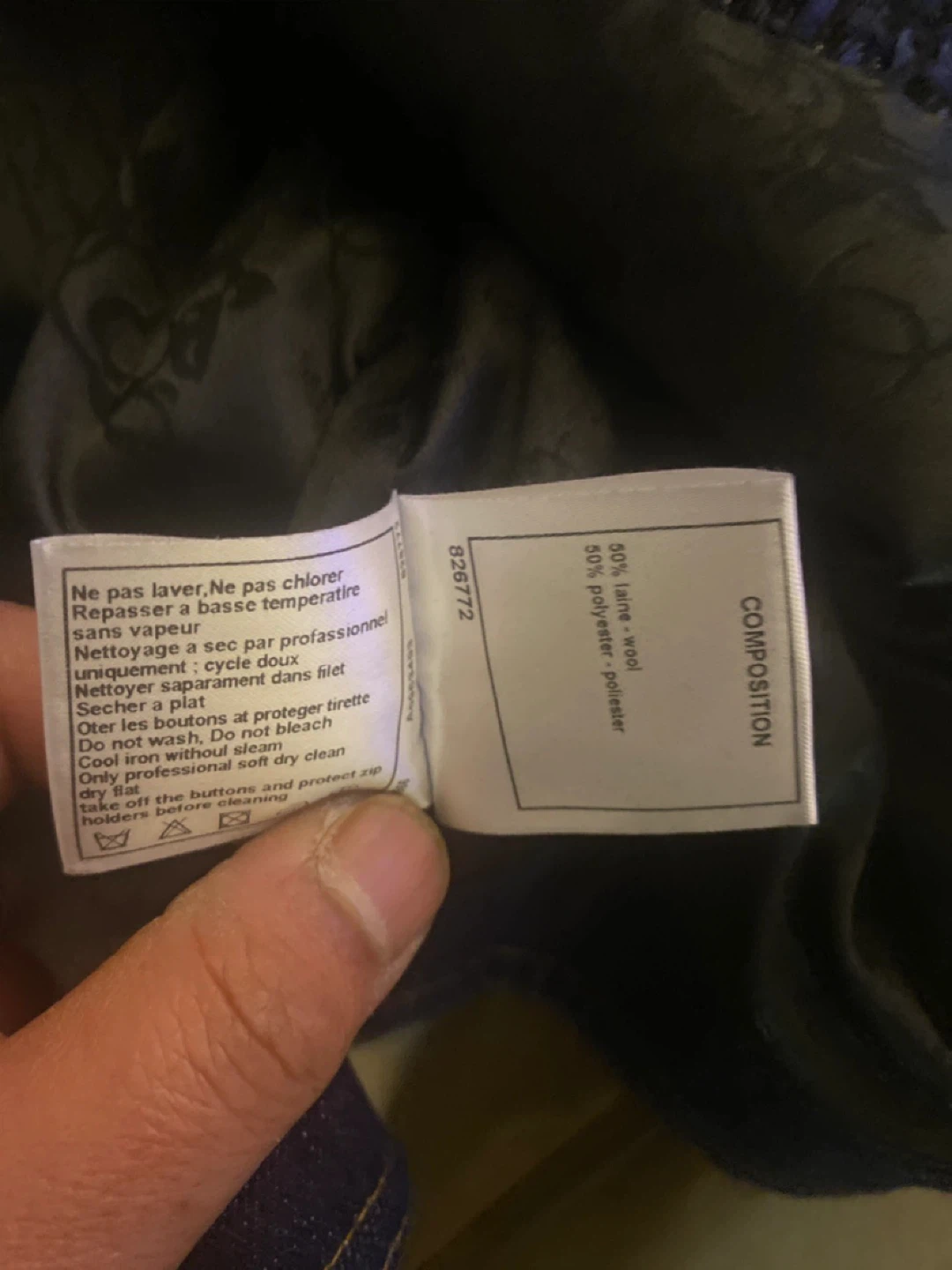Chanel Denim Jacket Size 38 - photo 3