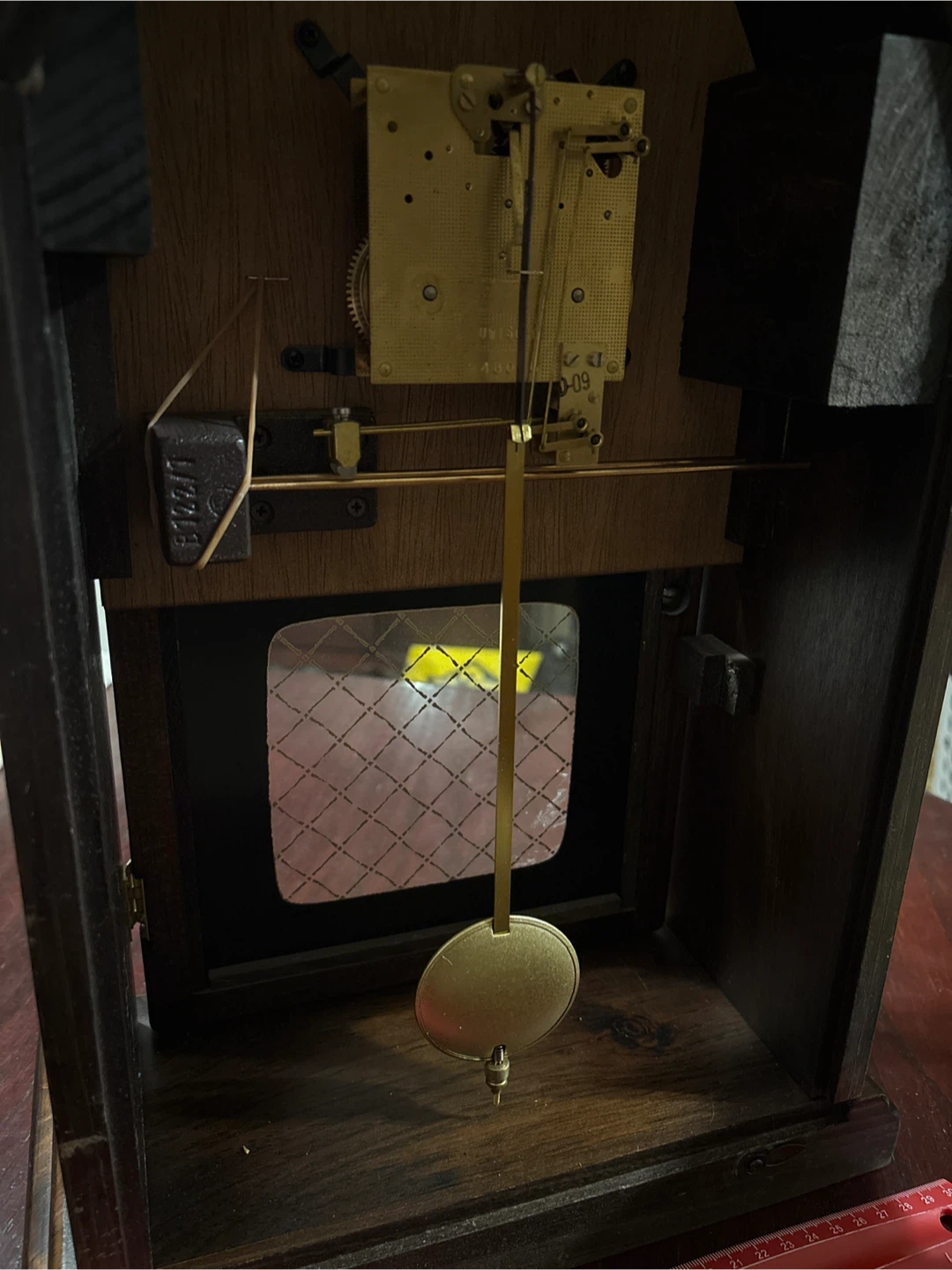8-Day Vintage Pendulum Clock (NEEDS MINOR REPAIR) - photo 3
