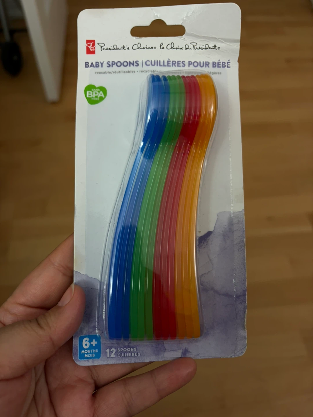 President's Choice 12 Pack Baby Spoons 🧡