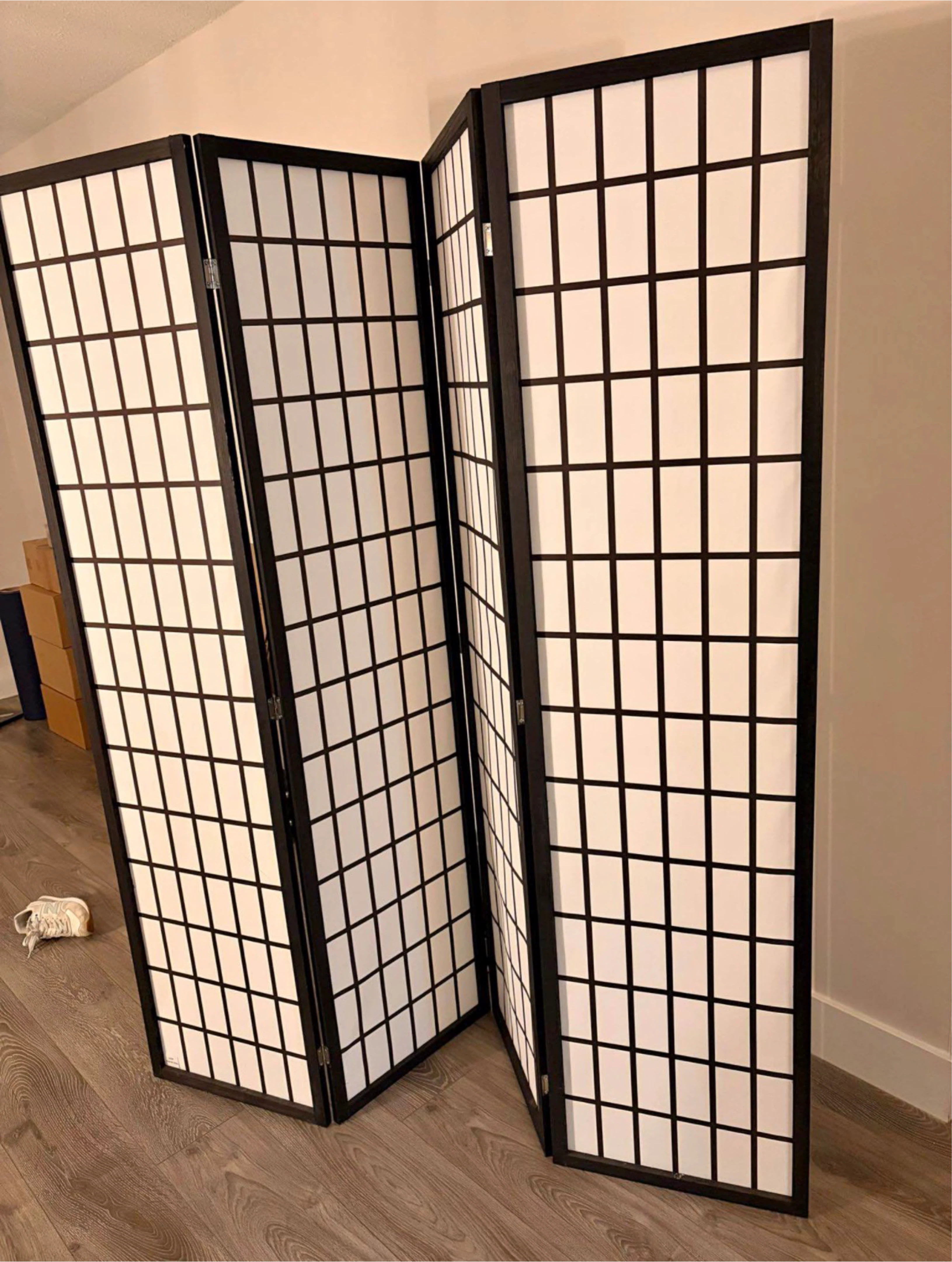 4-Panel Shoji Screen Divider/privacy screen