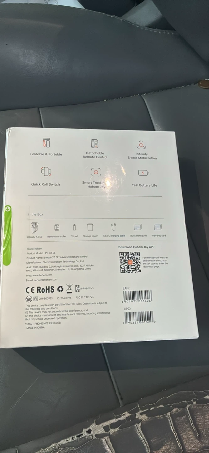 Hohem iSteady X3 SE 3-Axis Smartphone Gimbal - photo 2