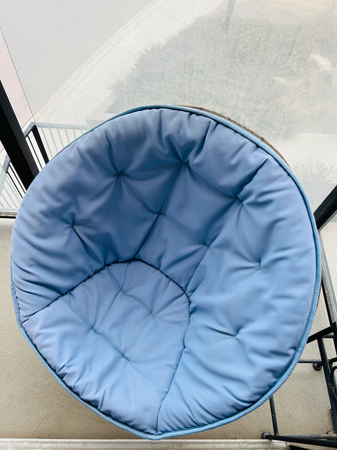 Blue Padded Moon Chair 🥕 - photo 2