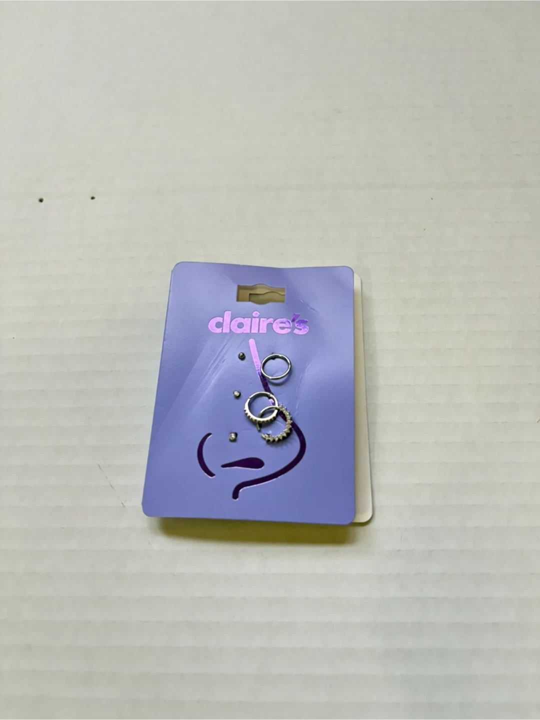 Claire's Hoop Earrings and Studs Set