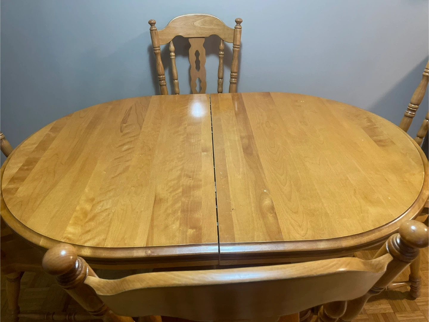 Wooden Dining Table and Chairs Set - photo 2