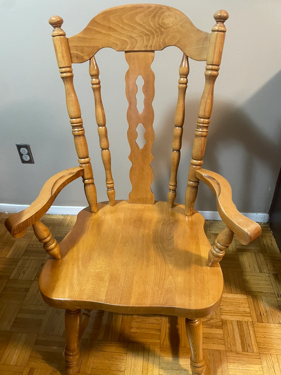 Wooden Dining Table and Chairs Set - photo 3