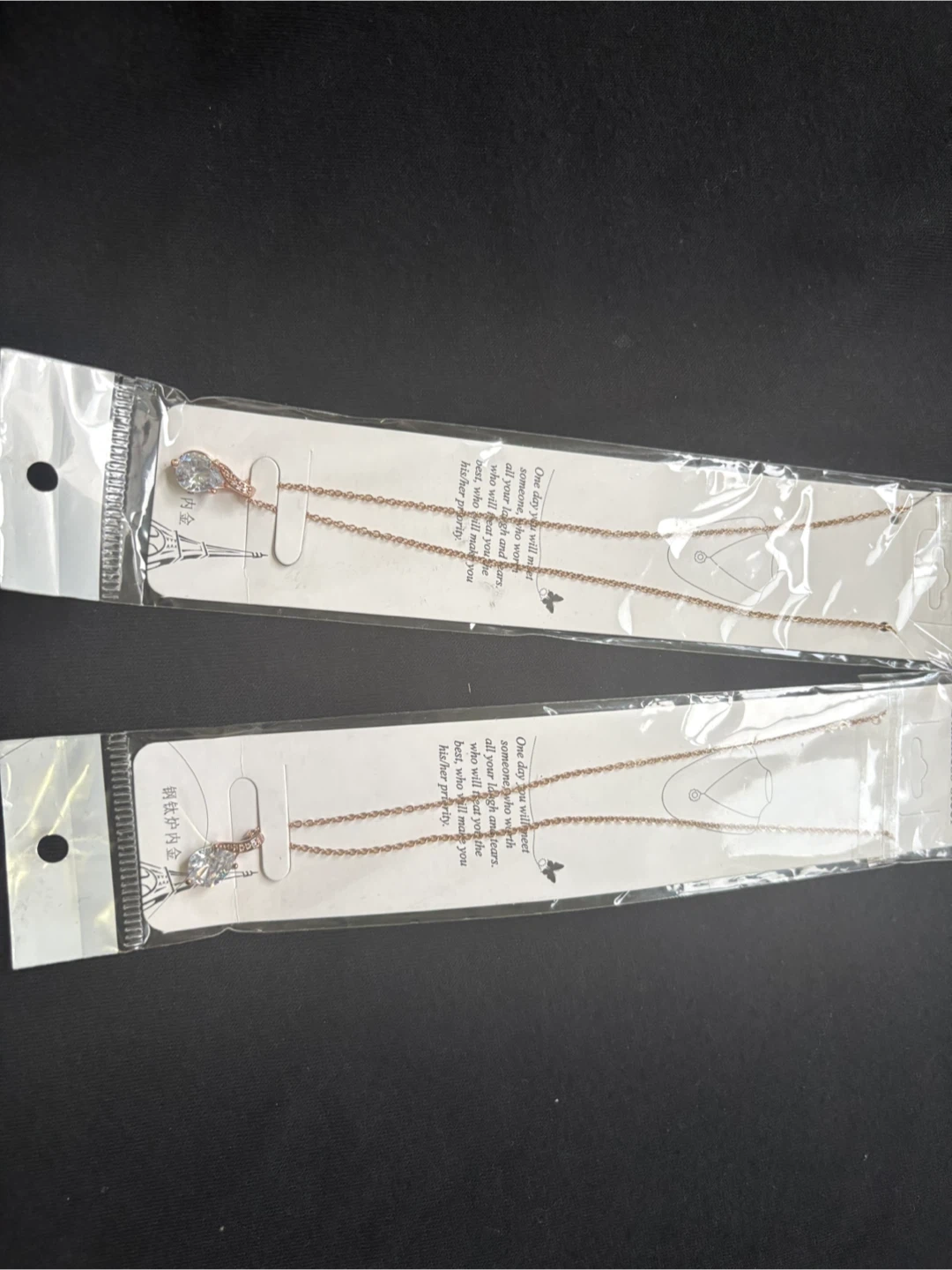 Rose Gold Fashion Necklace