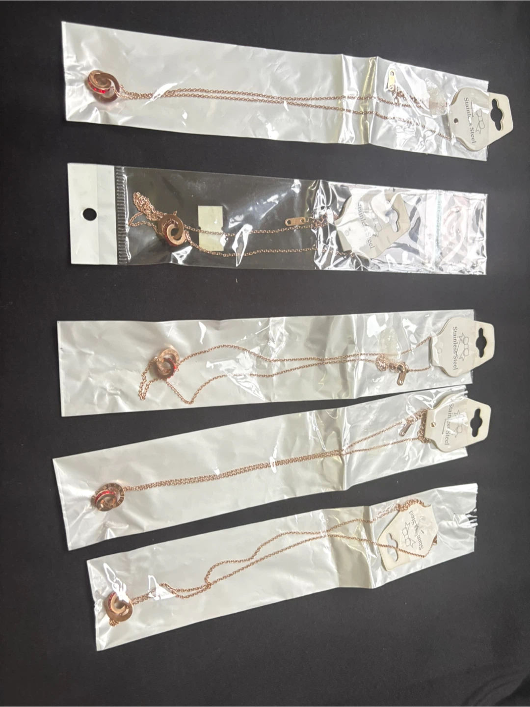 Rose Gold Fashion Necklace - photo 3