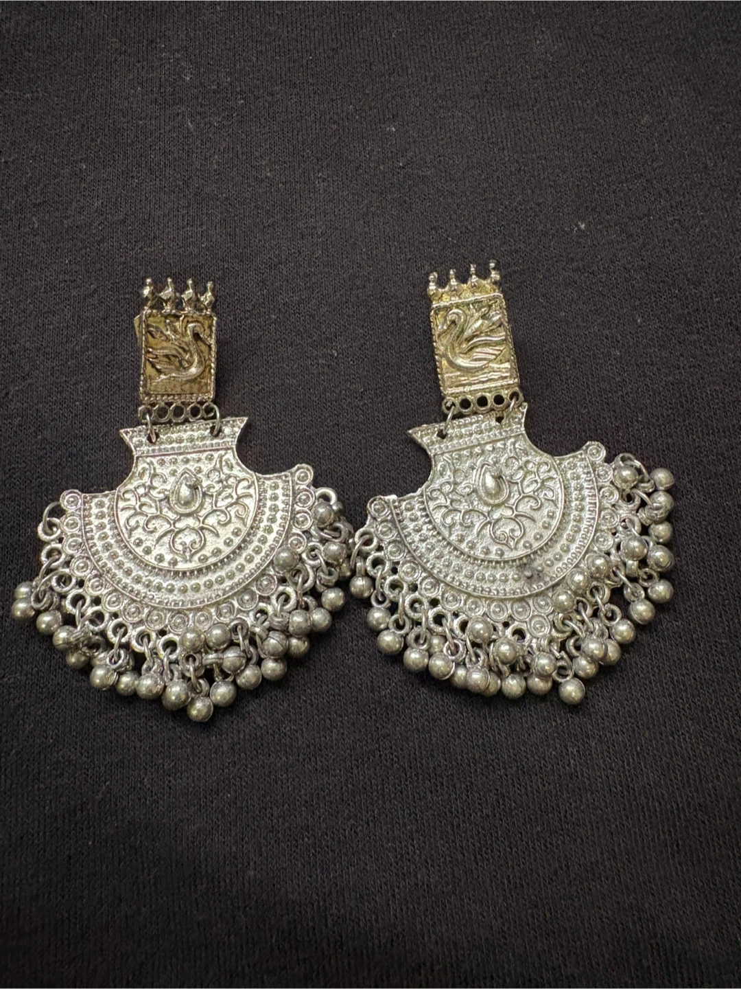 Sarthii colourful floral stud earrings - photo 2