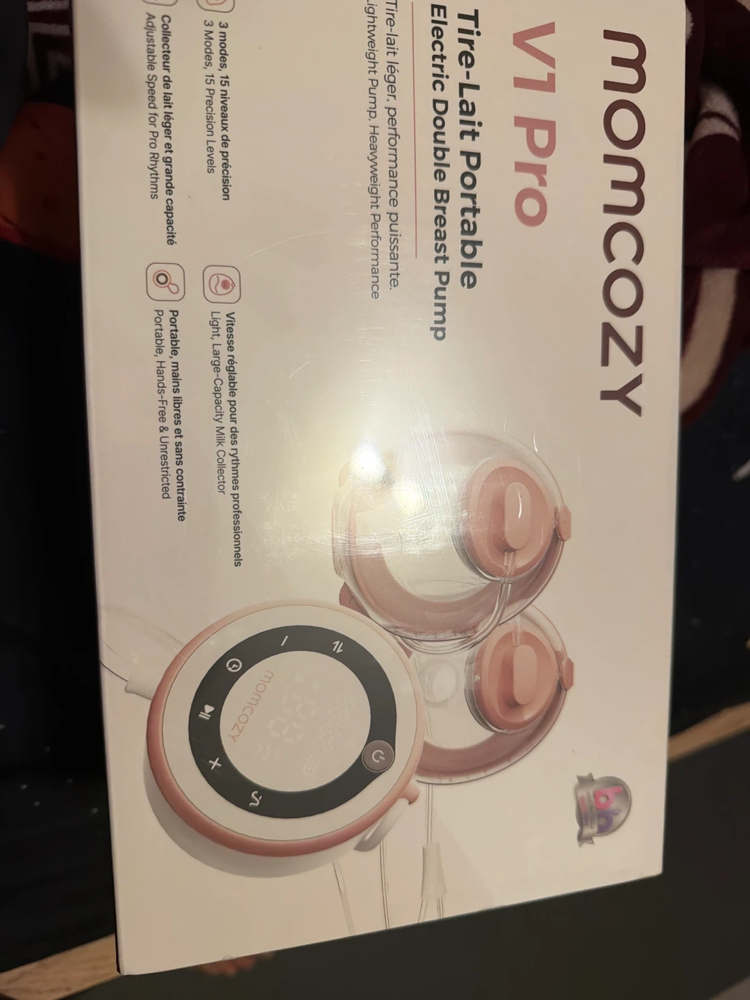 MOMCOZY V1 Pro Electric Double Breast Pump