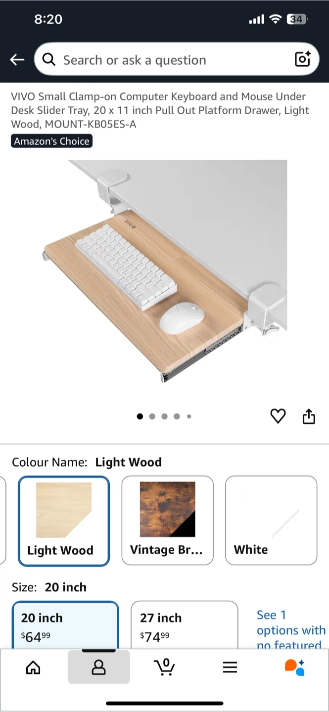 Keyboard tray
