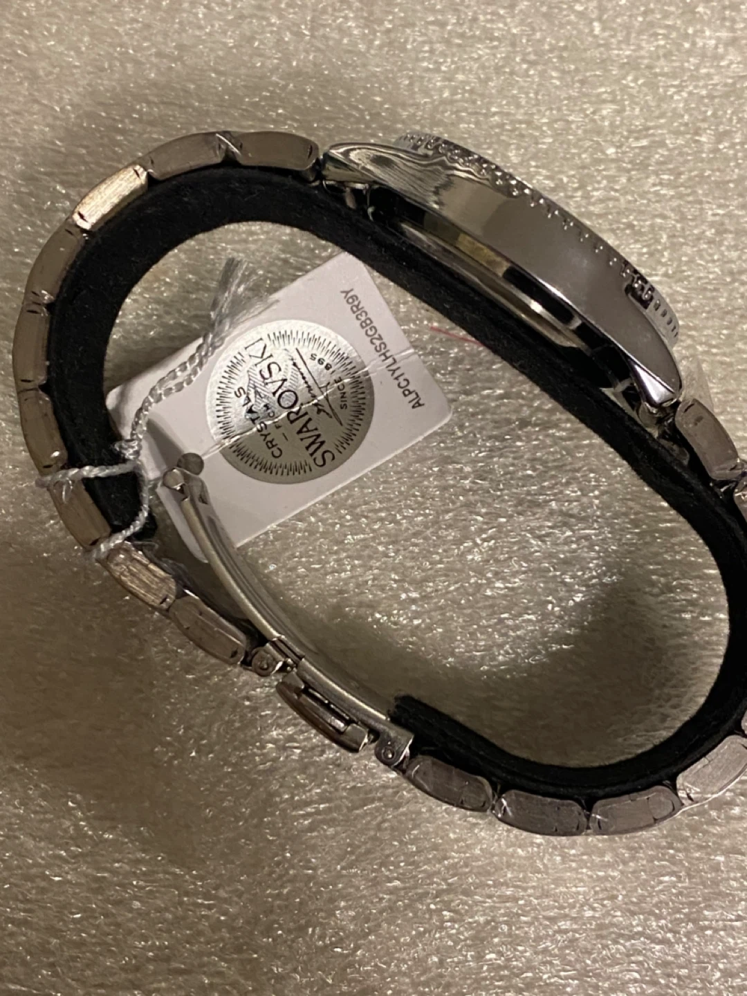 2 Swarovski Crystal Quartz Watch 1 sets man and woman - photo 5