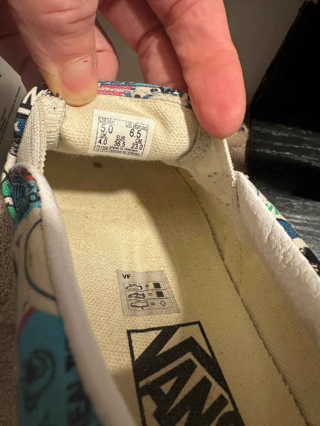 Vans Slip-On Shoes - All Over Sticker Print - photo 2