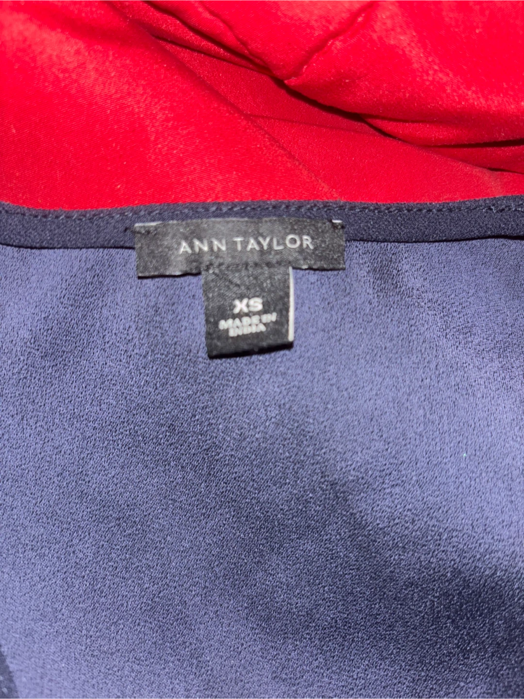 Ann Taylor Black V-Neck Sleeveless Top - photo 2