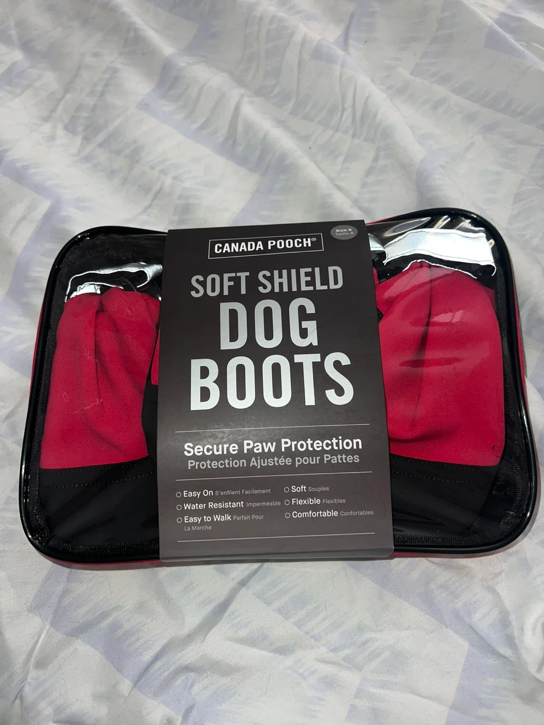 Canada Pooch Soft Shield Dog Boots - Pink -