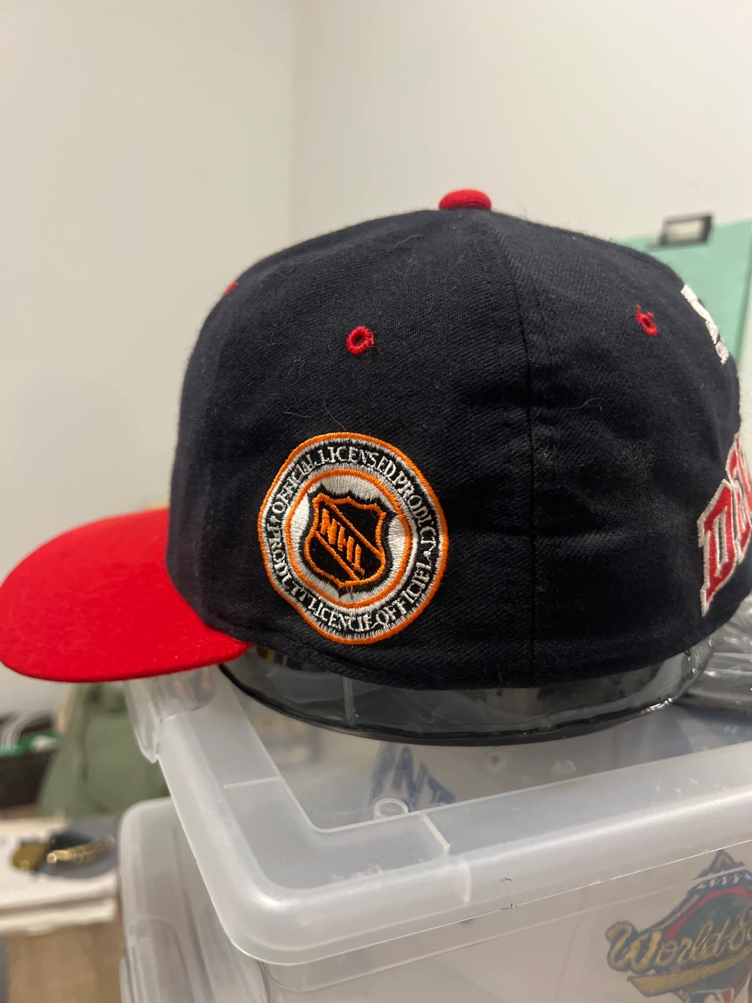 Vintage 100% Wool Starter New Jersey Devils Baseball Cap - photo 2