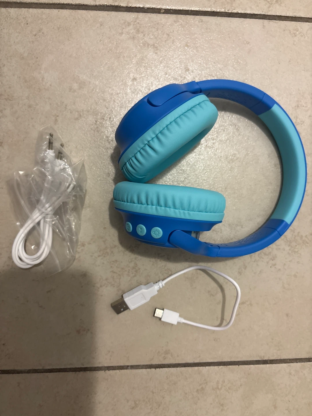 iClever Kids Wireless Headphones - Blue - photo 4