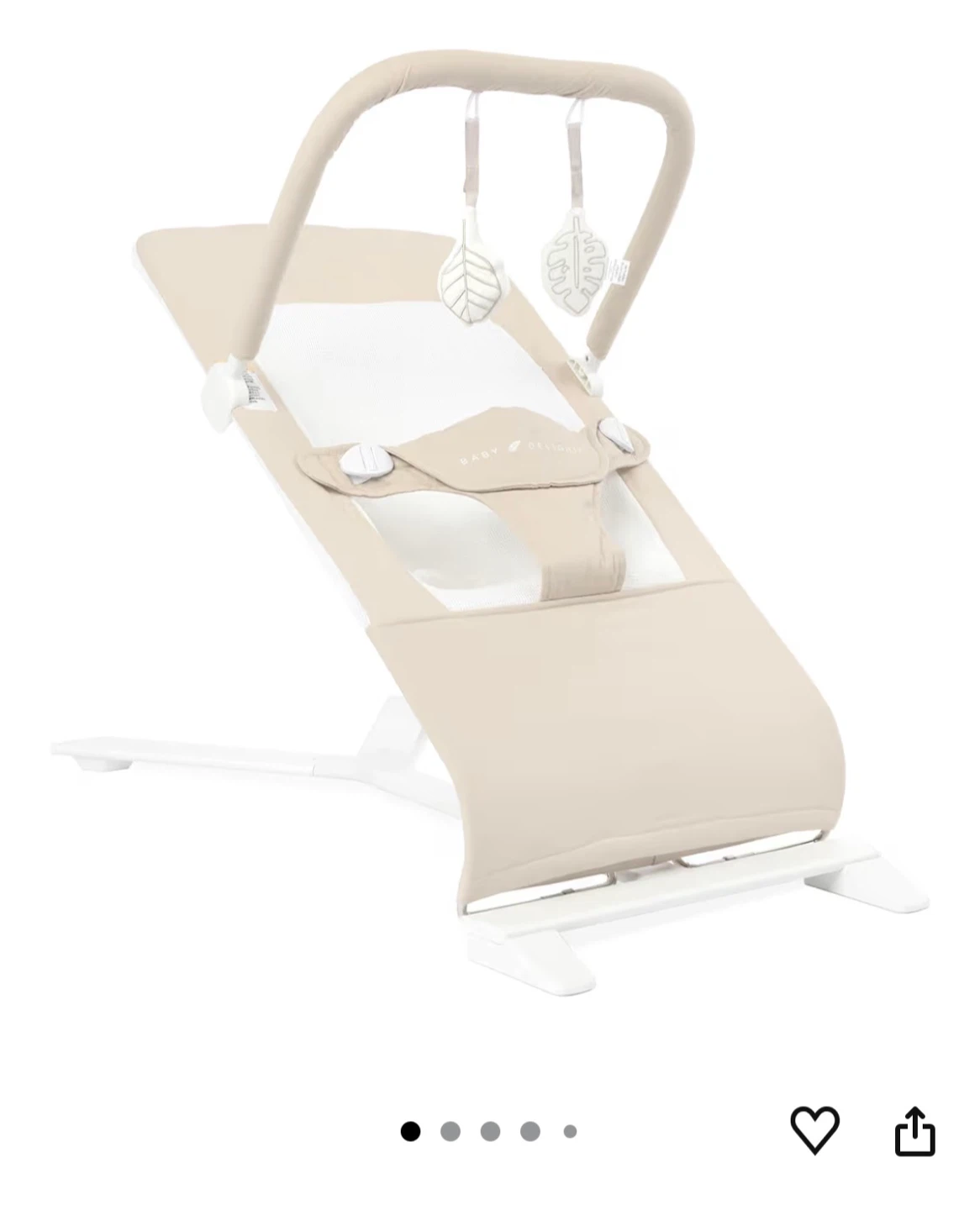 Baby Delight Baby Bouncer Chair - Tan