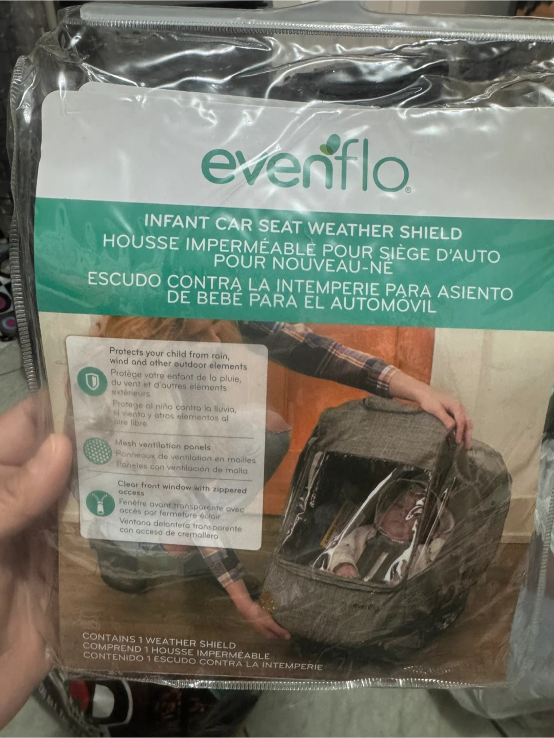 Evenflo Infant Car Seat Weather Shield $10