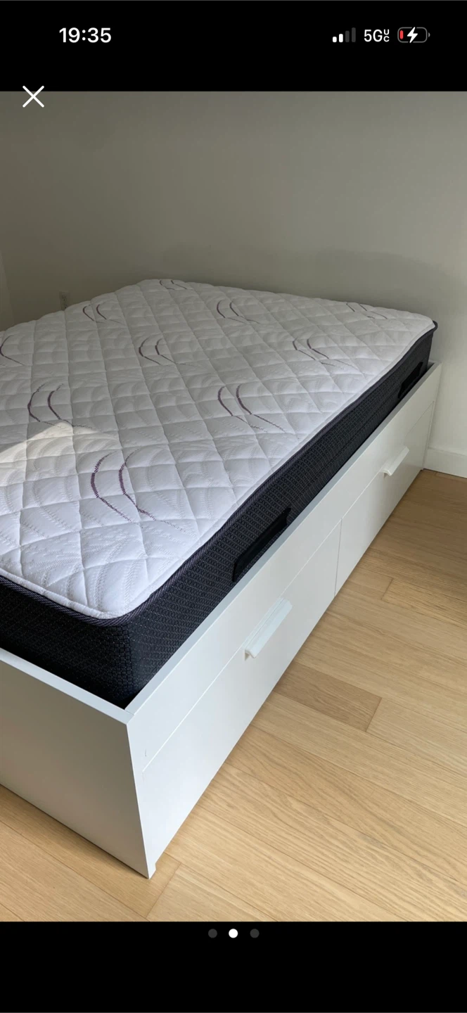 Ikea storage full bed frame - photo 2