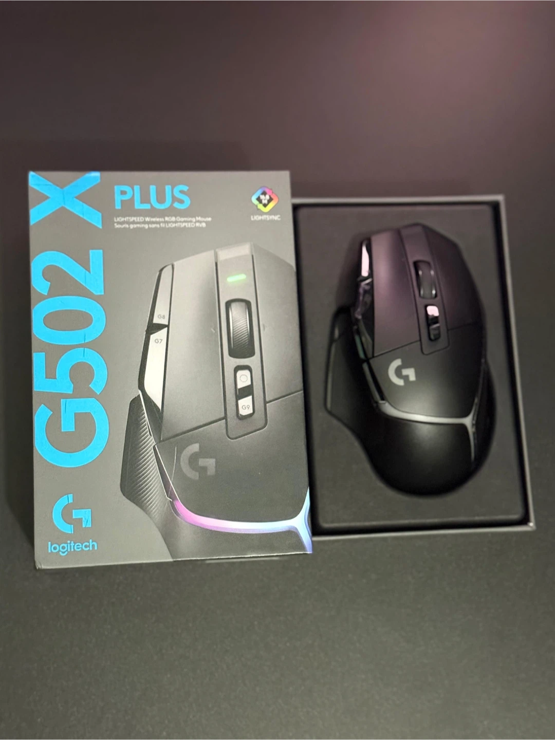 Logitech G502 X PLUS LIGHTSPEED Wireless RGB Gaming Mouse - photo 2
