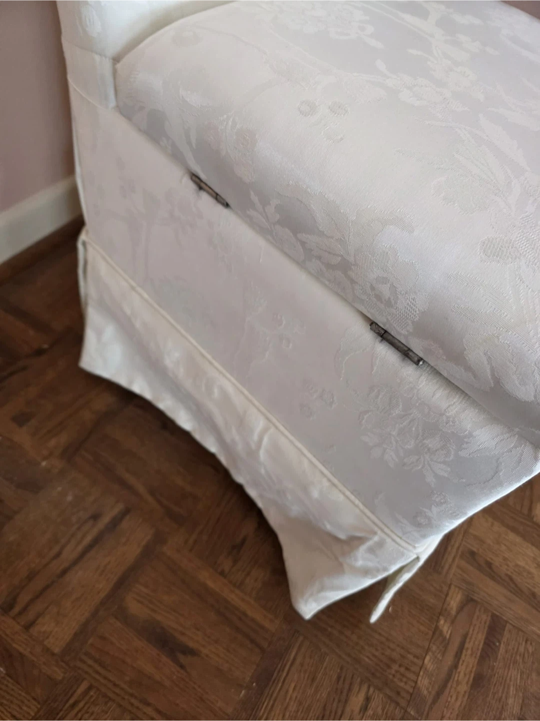 Reupholstered Accent Chair (with storage) - photo 2