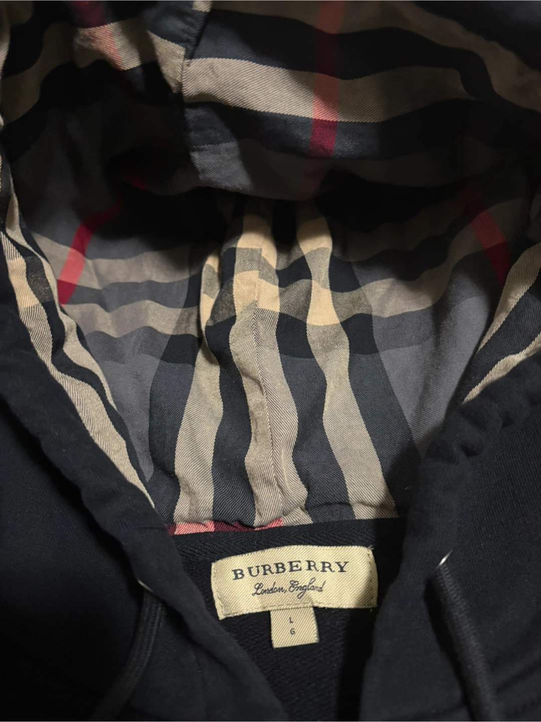 Burberry Black Zip-Up Hoodie - photo 3