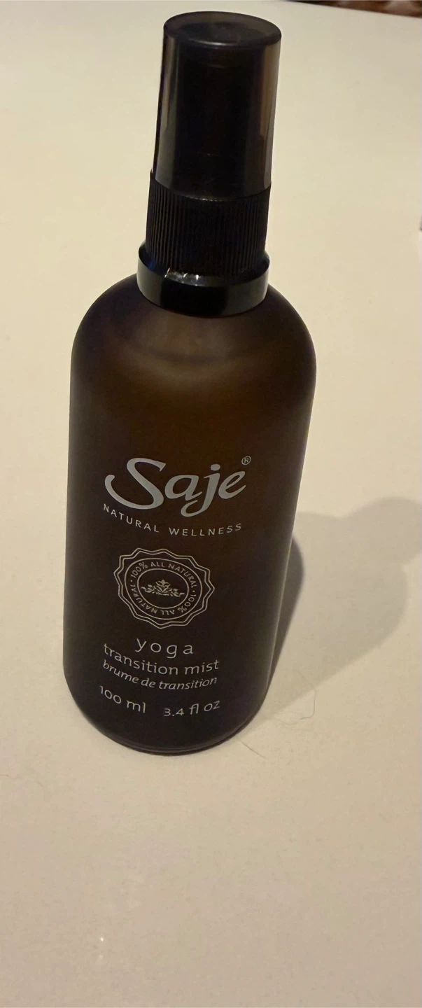 Saje Natural Wellness Yoga Transition Mist 🥕